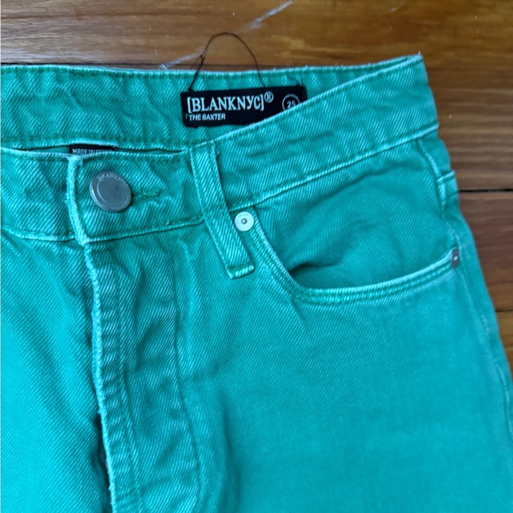 BLANKNYC Green Jeans